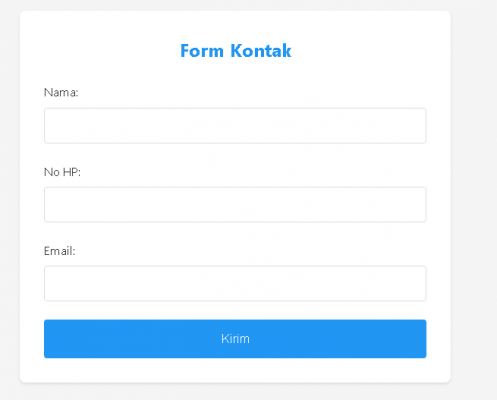 Form Kontak WhatsApp & Email: Tingkatkan Respons Bisnis Anda!