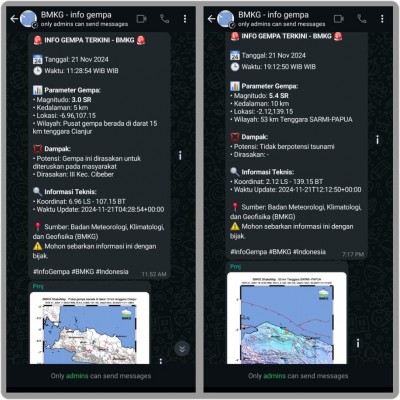 Peringatan Gempa WhatsApp: Otomatis dengan Google Apps Script & BMKG