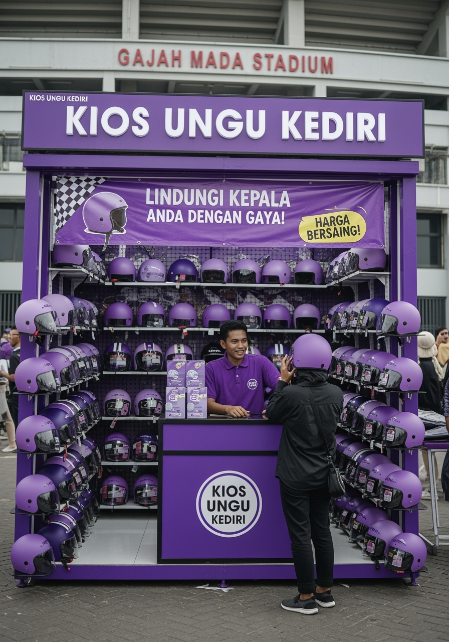 Jual Helm Ungu Kediri: Kios Ungu, Harga Murah & Lengkap!