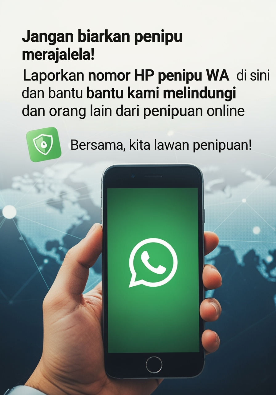 Laporkan & Cek Nomor HP Penipu WA - Lindungi Diri Anda!