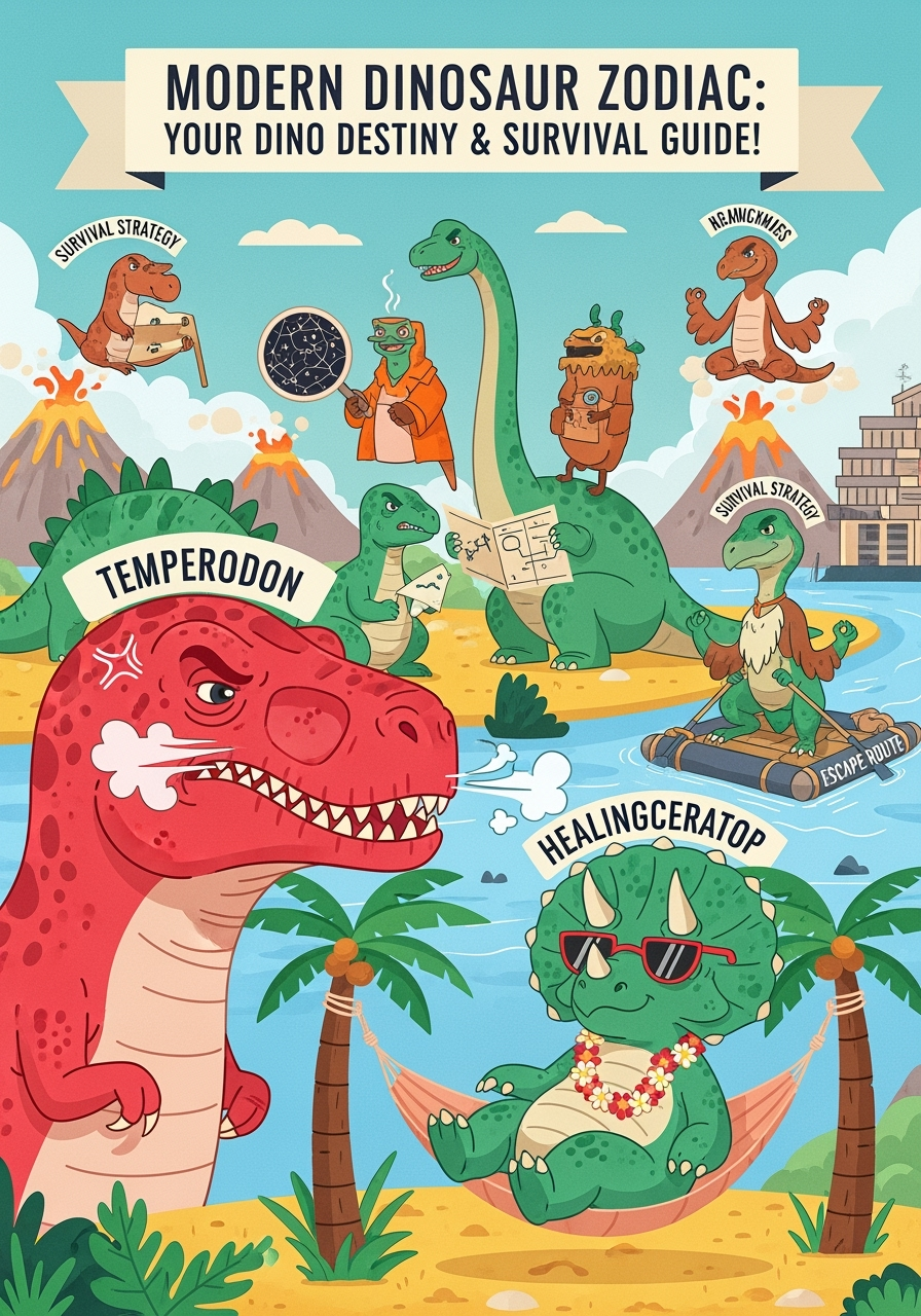 Tes Kepribadian: Zodiak Dinosaurus Viral Ungkap Dirimu!