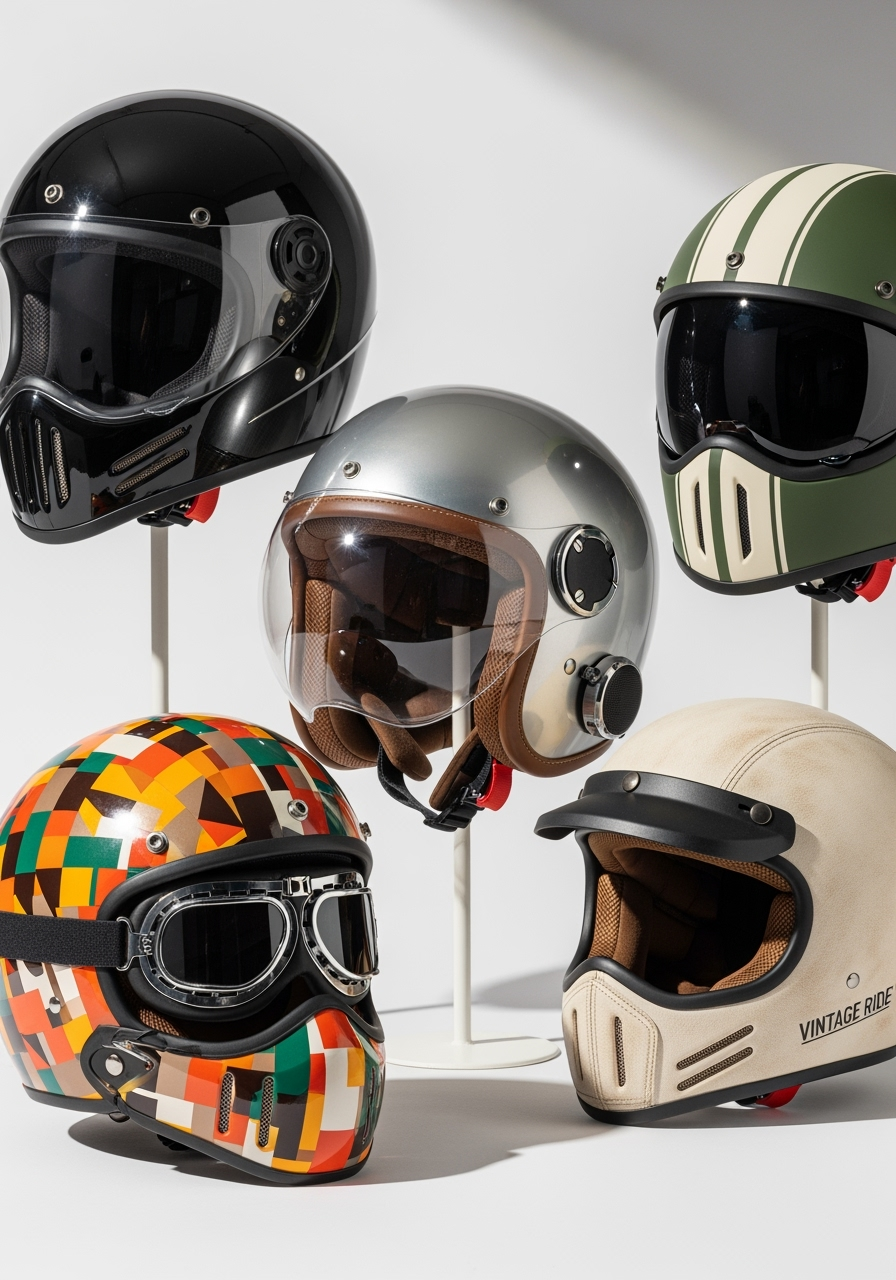 Panduan Lengkap Helm Retro: Gaya Klasik, Keamanan Terjamin!