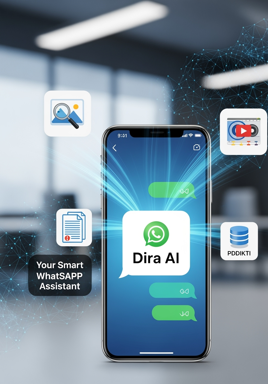 Dira AI: WhatsApp Bot Pintar untuk Analisis & Data PDDIKTI