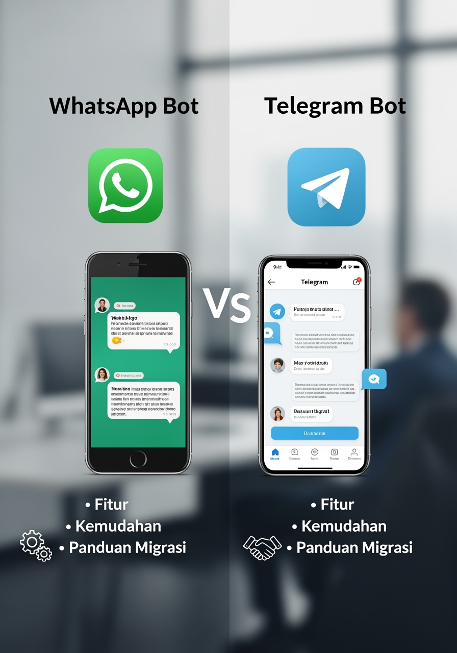 Panduan Lengkap: Pilih WhatsApp atau Telegram Bot Terbaik untuk Bisnis Anda