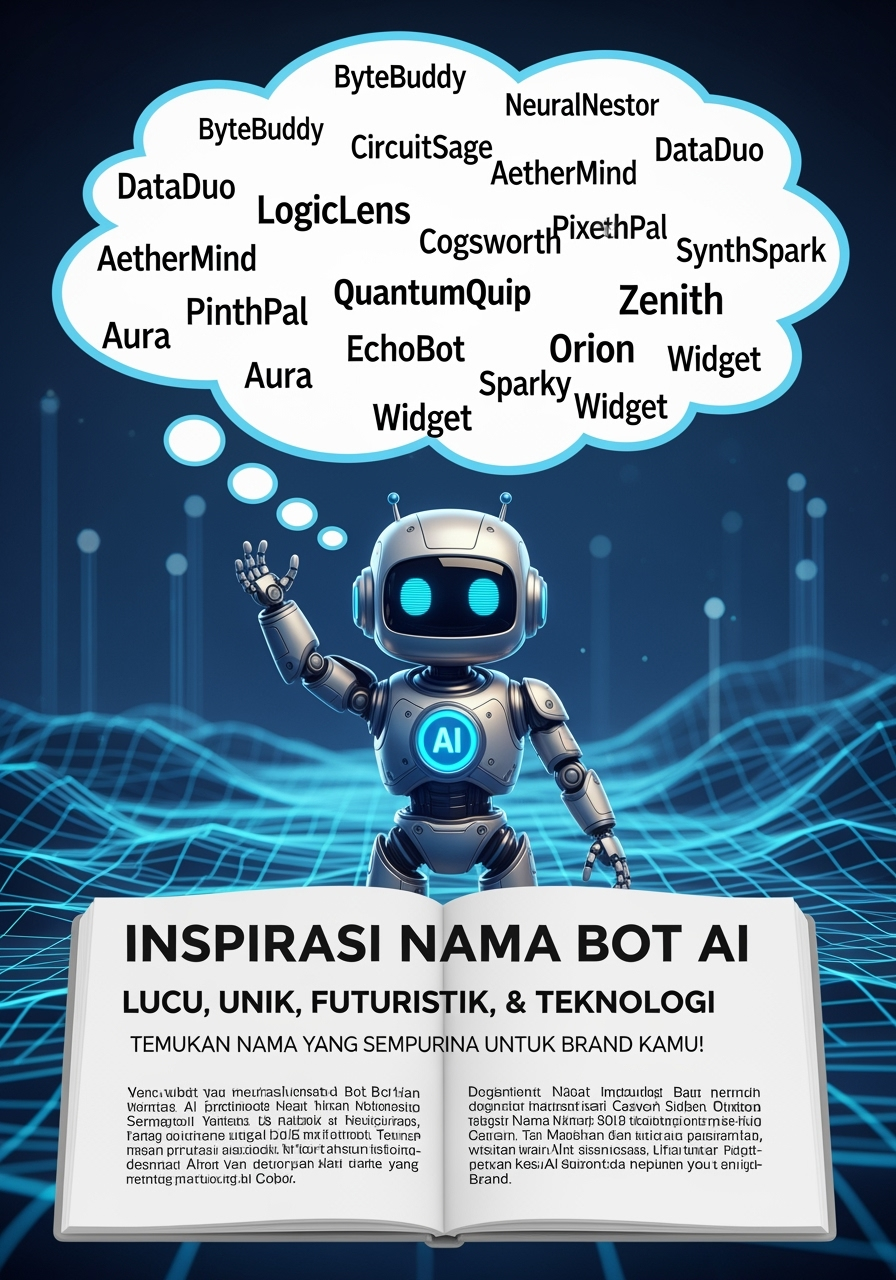 100+ Nama Bot AI: Lucu, Unik, & Keren untuk Chatbot Kamu!