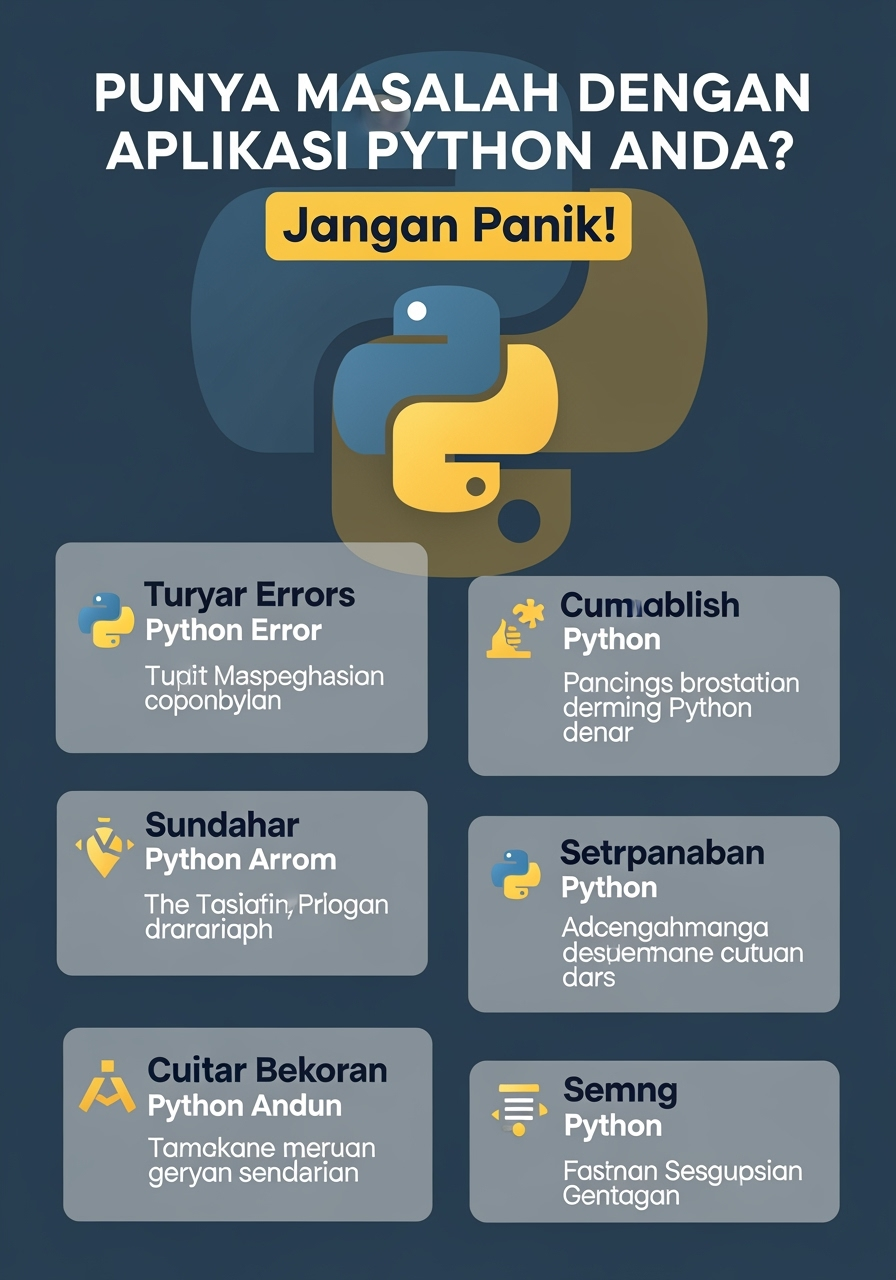 Solusi Lengkap Troubleshooting Aplikasi Python: Atasi Semua Error!