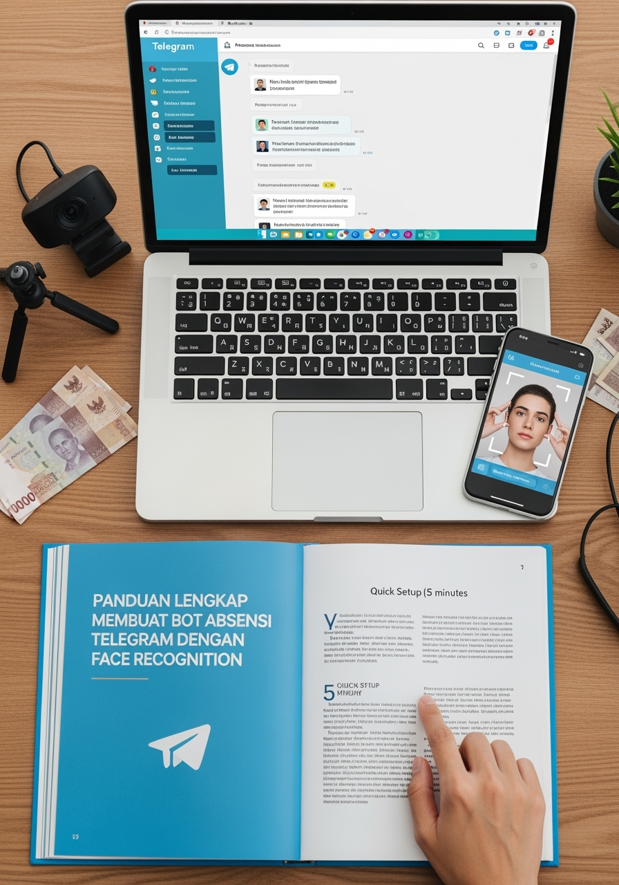 Cara Membuat Bot Telegram Absensi Face Recognition (5 Menit)
