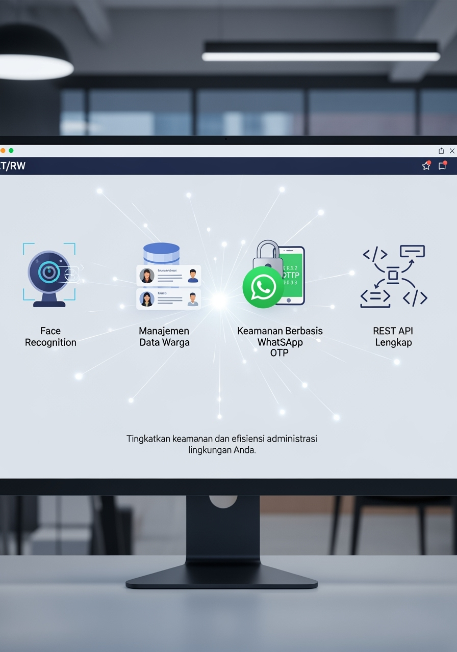 Aplikasi RT/RW: Face Recognition, Data Warga, & Keamanan Terintegrasi
