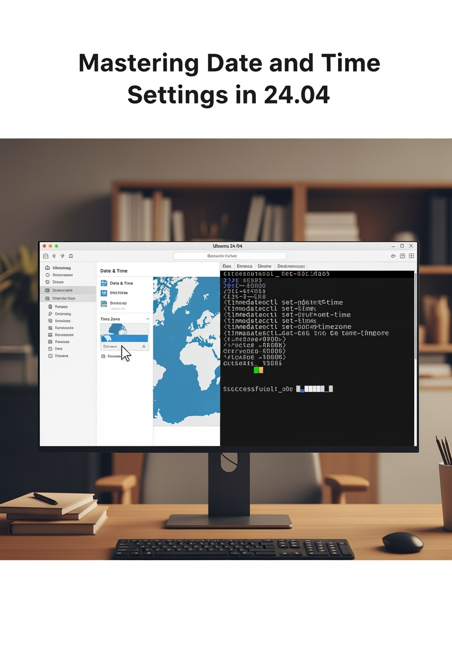 Panduan Lengkap: Setting Tanggal, Waktu, dan Timezone di Ubuntu 24.04