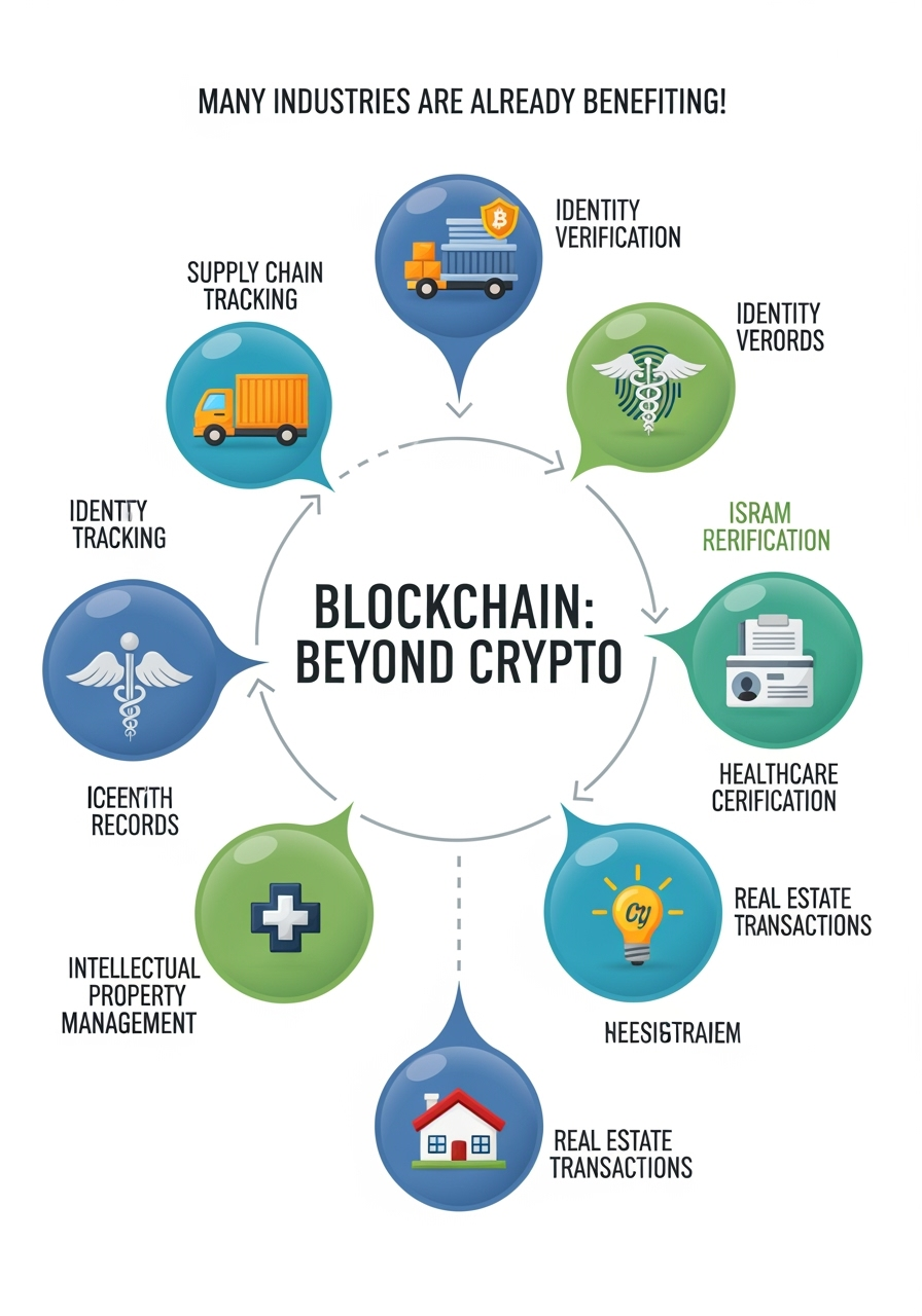 Beyond Kripto: Aplikasi Blockchain yang Mengubah Dunia!