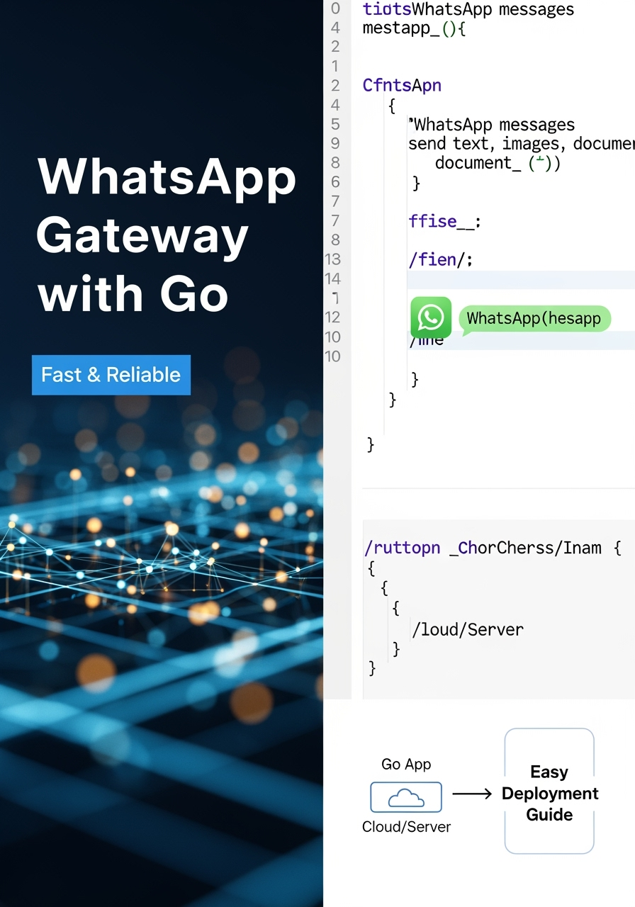 WhatsApp Gateway Go: Panduan Lengkap, Kode, & Cara Deploy