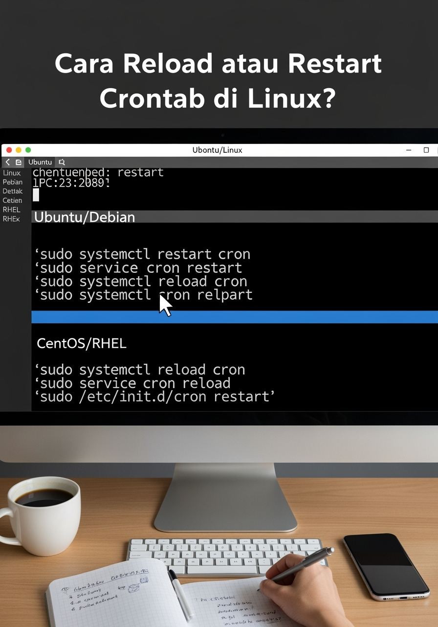 Cara Reload & Restart Crontab di Linux: Panduan Terminal