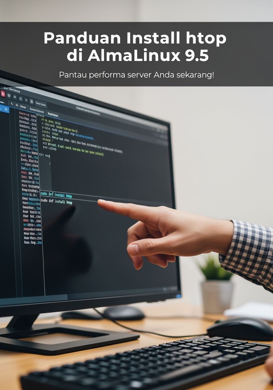 Tutorial: Install Htop di AlmaLinux 9.5 dengan Mudah & Cepat