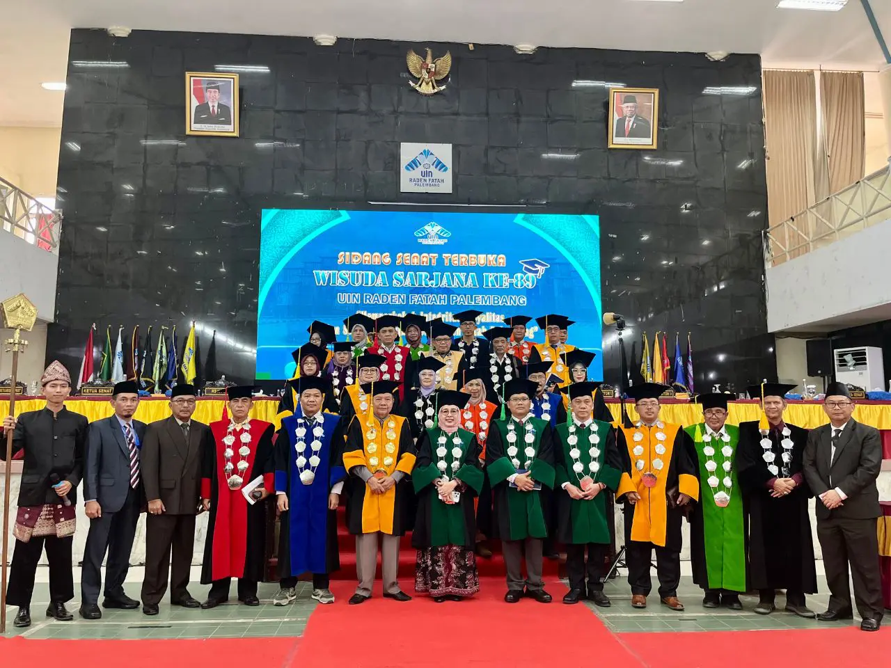 Wisuda Ke 89 UIN Raden Fatah Palembang Rektor Jadilah Pelopor