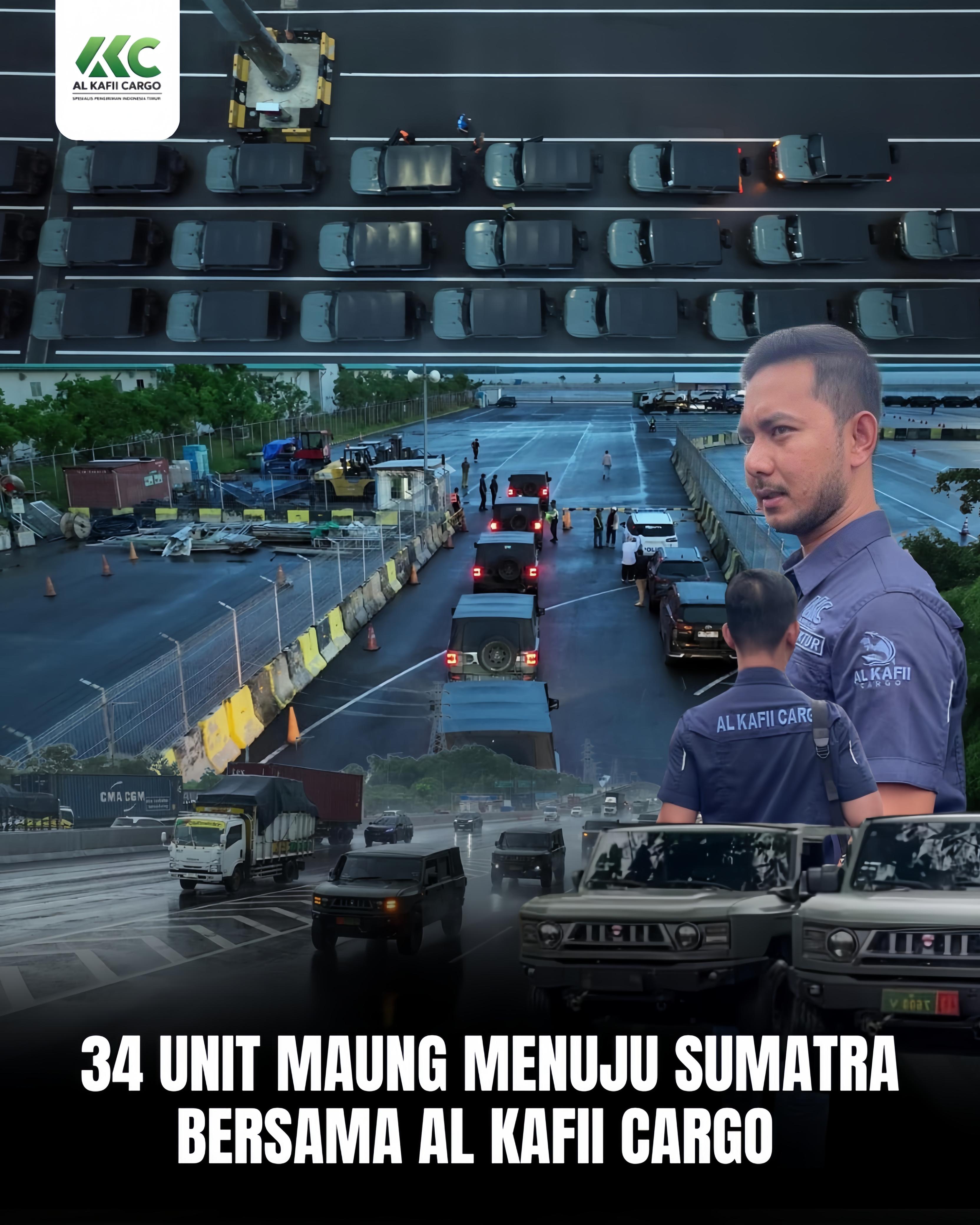 Al Kafii Cargo Kembali Dipercaya Tangani Pengiriman Skala Besar ke Sumatra