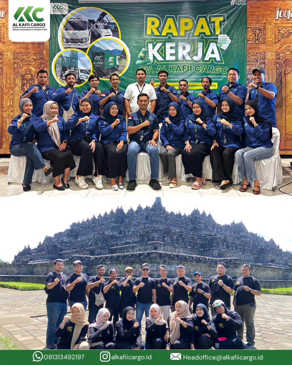Rapat Kerja dan Outbound Al Kafii Cargo 20–21 Desember 2025