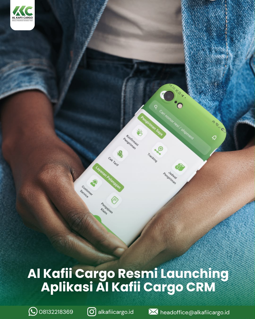 Al Kafii Cargo Resmi Launching Aplikasi Al Kafii Cargo CRM