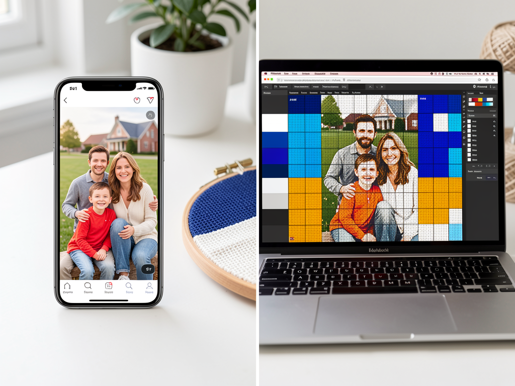 Wie man ein Foto in eine personalisierte Tapisserie verwandelt