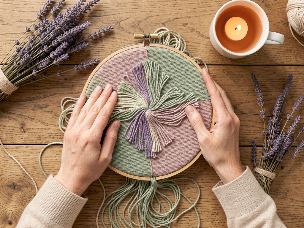 Tapisserie Anti-Stress: Die beruhigende Kraft des Canvas