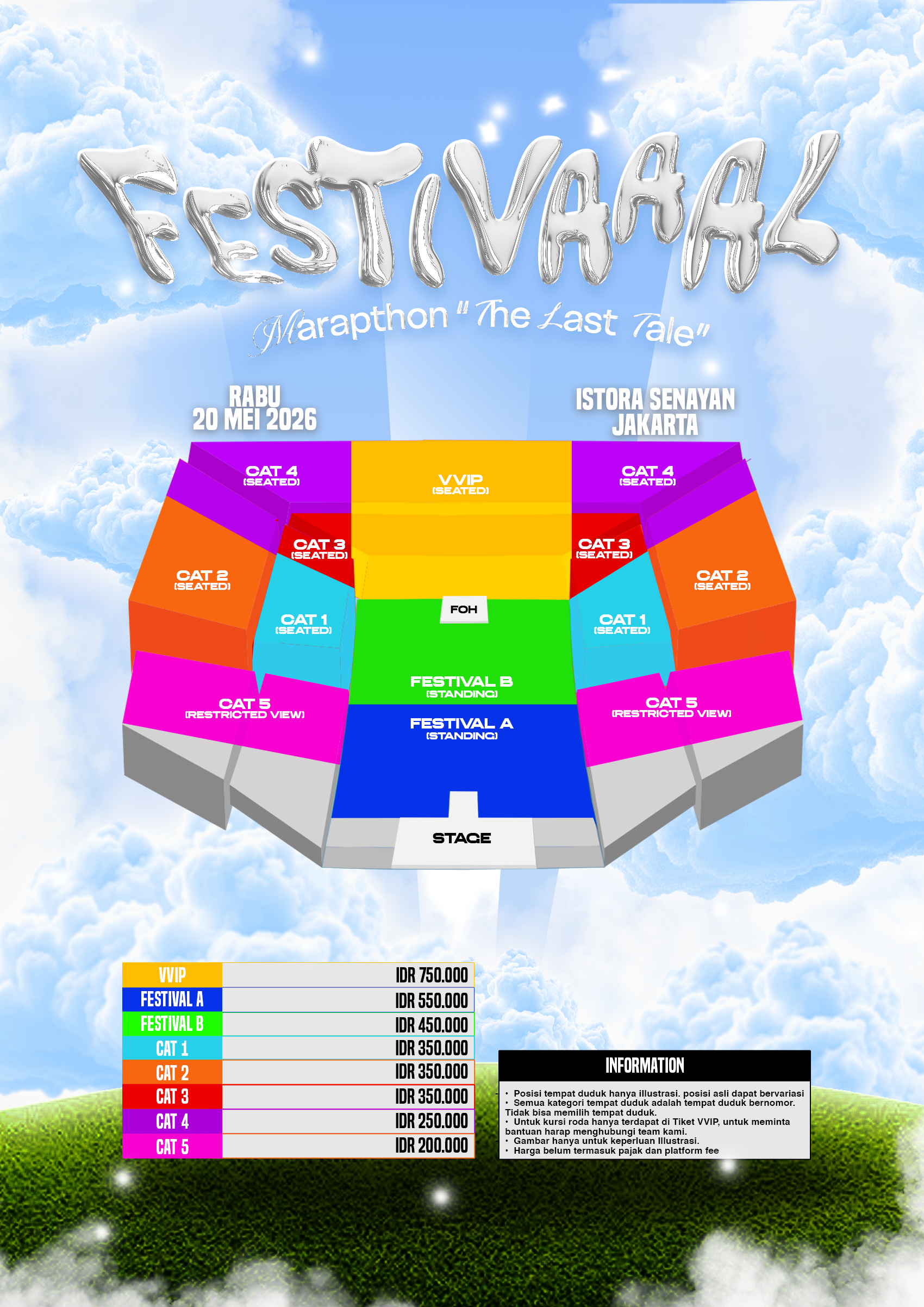 Seating Plan Festivaaal