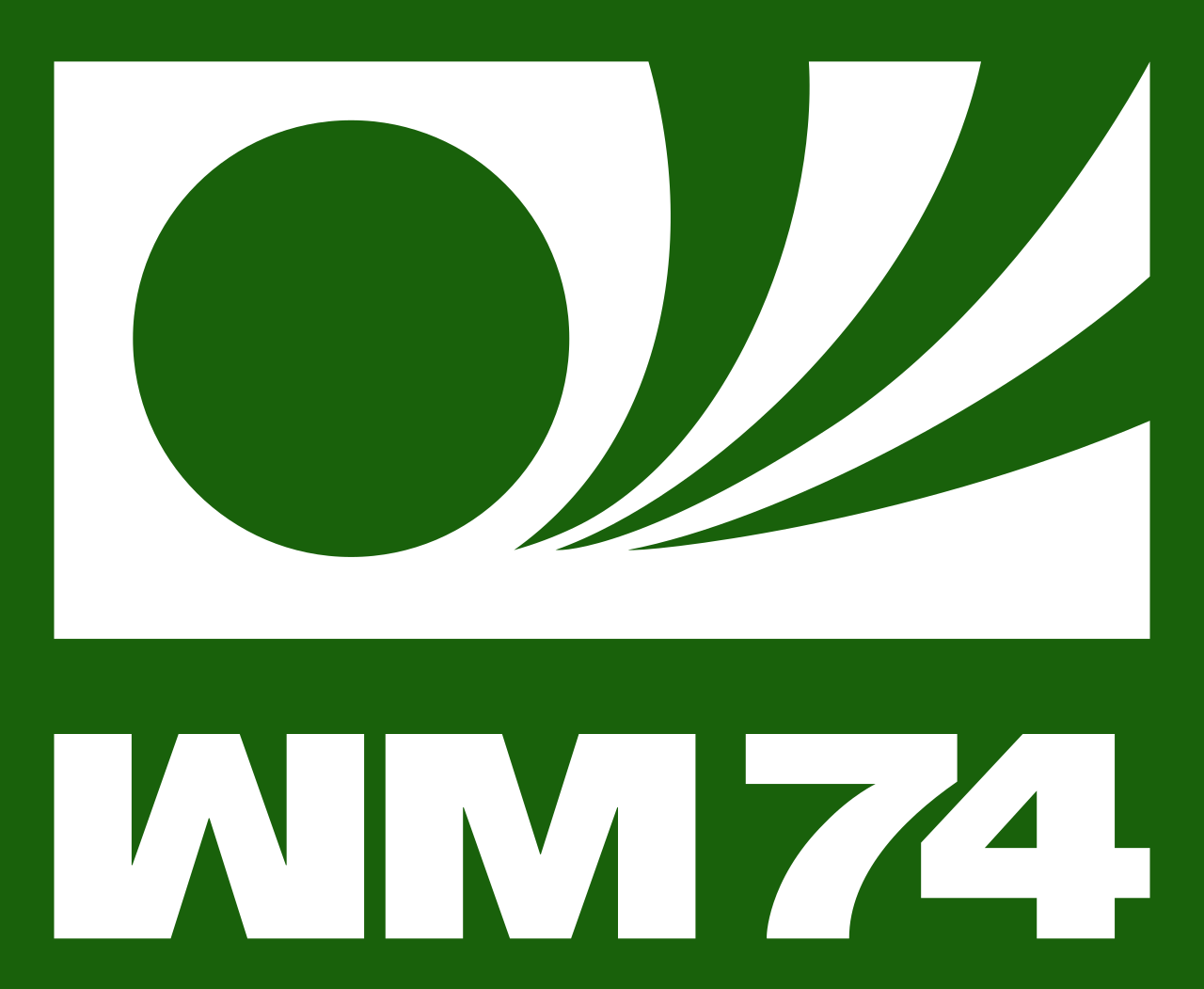 Logo WC 1974