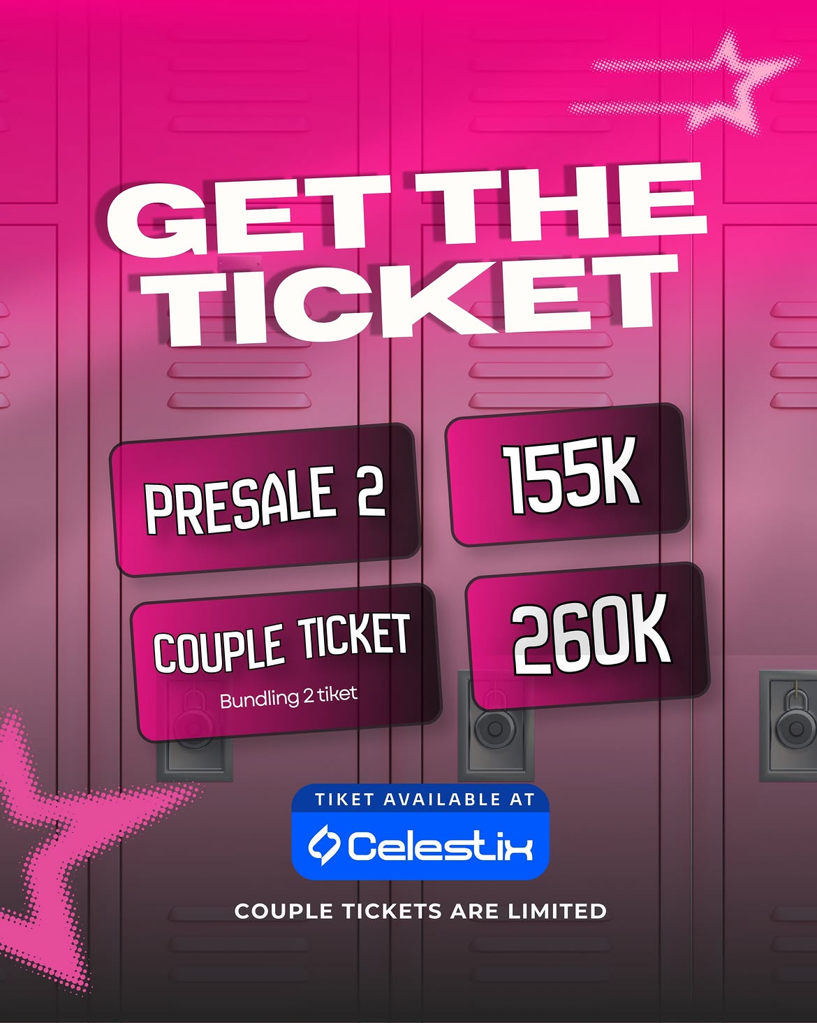 Hemat Banget! Tiket Couple Konser Pita Kita 2026 Cuma 260k Berdua