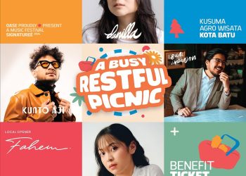 Signaturee Festival 2024 Syahdunya 'piknik' Estetik Ditemani Suara Emas Di Langit Kota Batu