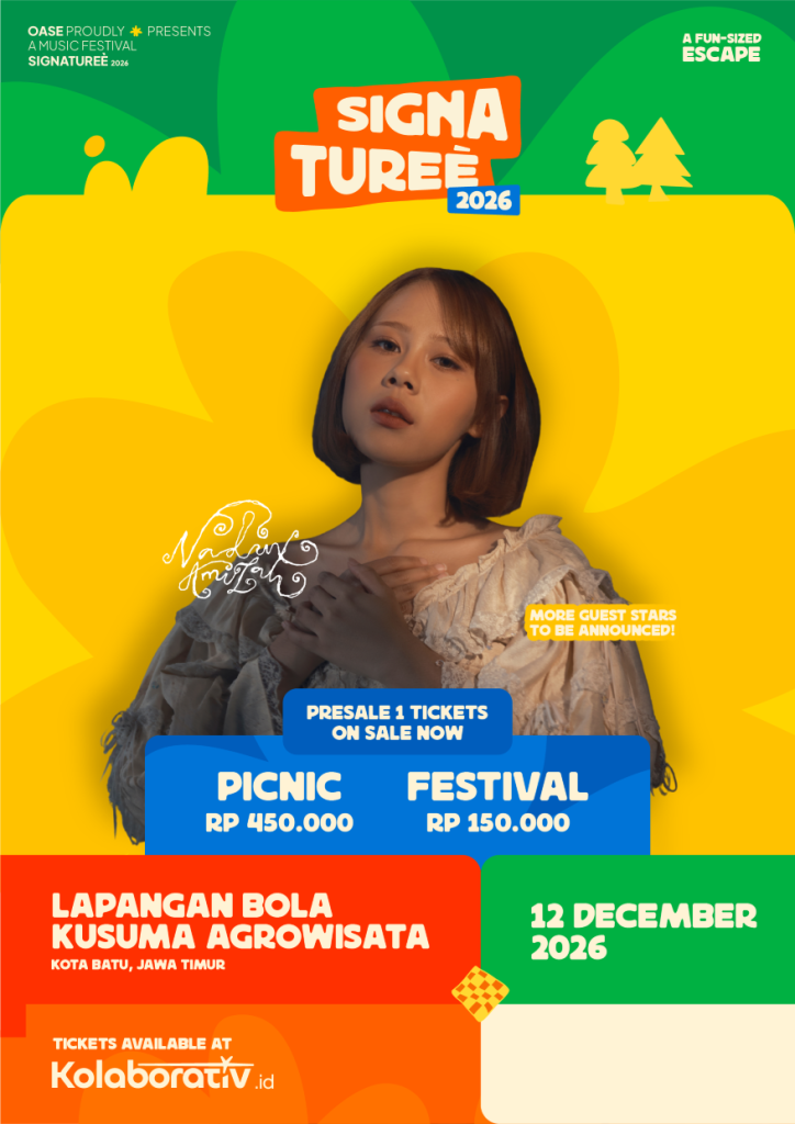 Lunas Sudah Rindu 4 Tahun! Nadin Amizah Resmi Jadi Guest Star Pertama Signaturee Festival 2026