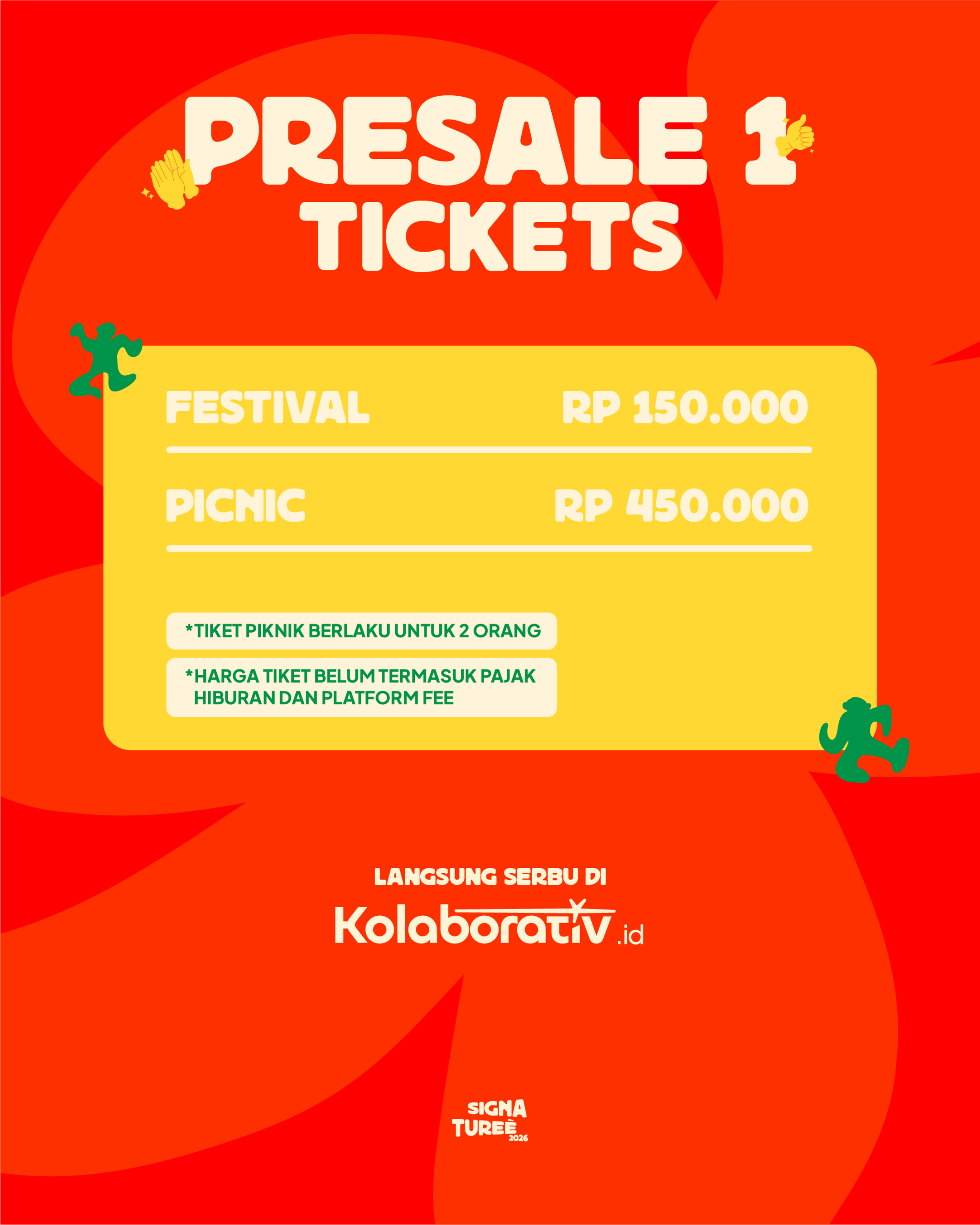 Presale 1 Telah Resmi Dibuka!