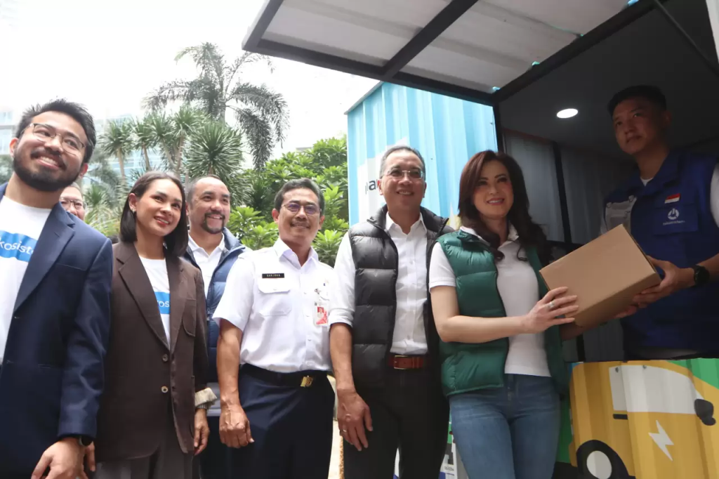 G Bank Mandiri Resmikan Mci Waste Station Xkf