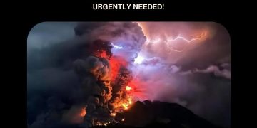 Gunung Ruang Meletus, Andien Foundation Bersama Kitabisa.com Galang Dana