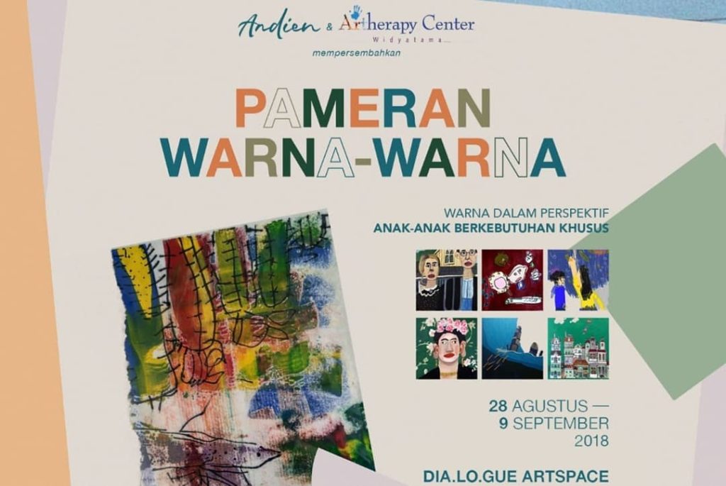 Pameran Warna Warna 2018, Andien Menggandeng art Therapy Center (atc) Widyatama (0)