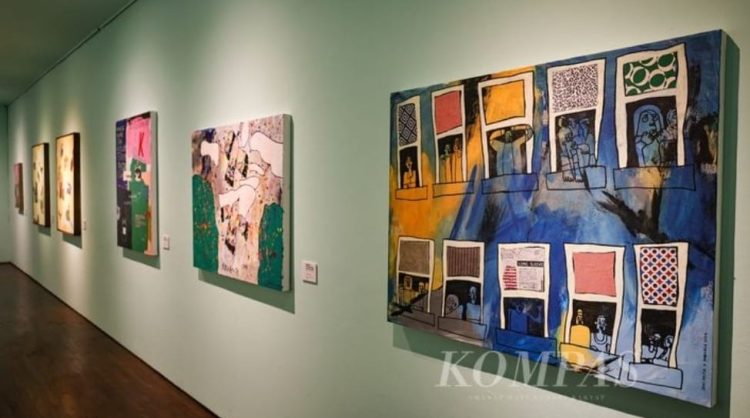 Perspektif Unik Seniman Difabel Dalam Pameran Warna Warna