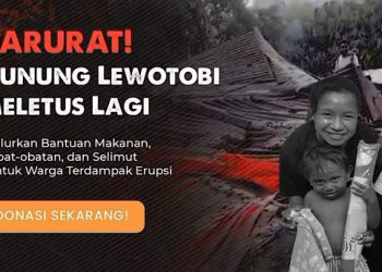 Kitabisa Darurat Gunung Lewotobi Meletus Lagi