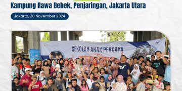 Andien Bersama Nara Kreatif Resmikan Titik Keempat Sekolah Anak Percaya