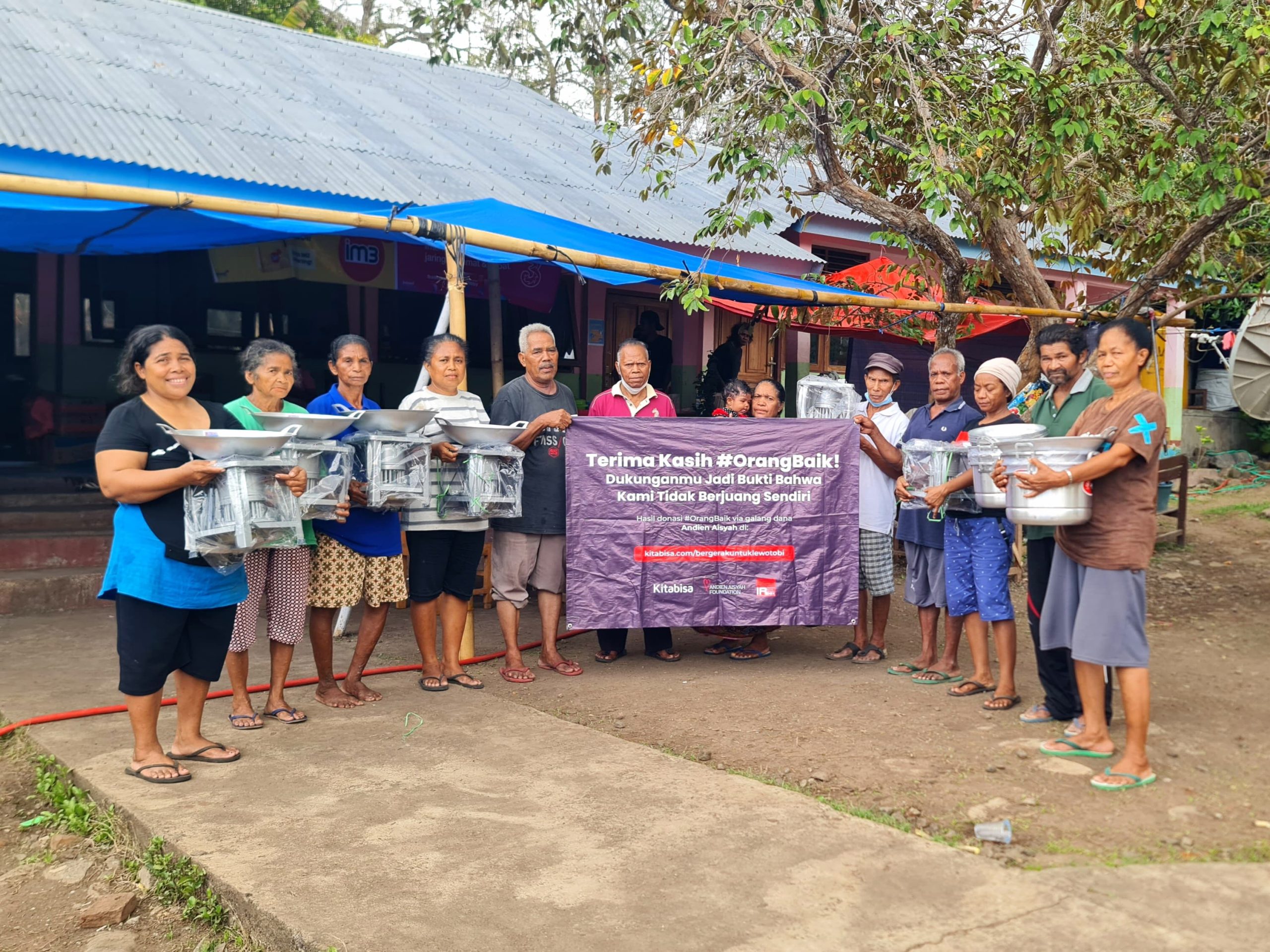 Irbox, Yayasan Andien Aisyah Dan Kitabisa Mendistribusikan Berbagai Kebutuhan