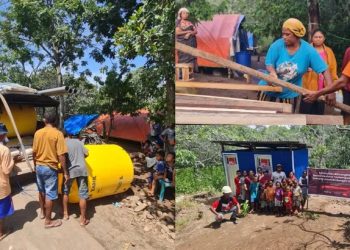 Pembangunan Mck Untuk Penyintas Erupsi Gunung Lewotobi