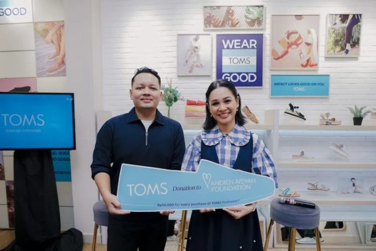 Toms Bersama Andien Aisyah Foundation Dukung Pendidikan Dan Kesejahteraan Anak Indonesia