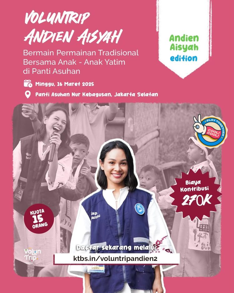 Voluntrip Andien Aisyah Panti Asuhan Jaksel