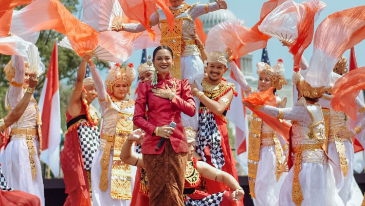 Andien Aisyah Bernyanyi Di Amerika Serikat Acara Wow Indonesia