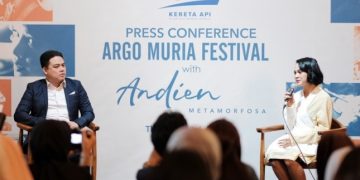 PT KAI Menggandeng Penyanyi Andien Dalam Argo Muria Festival.