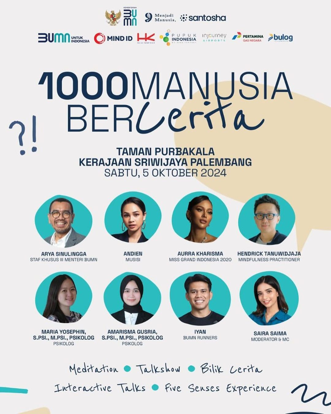 Andien Aisyah 1000 Manusia Bercerita