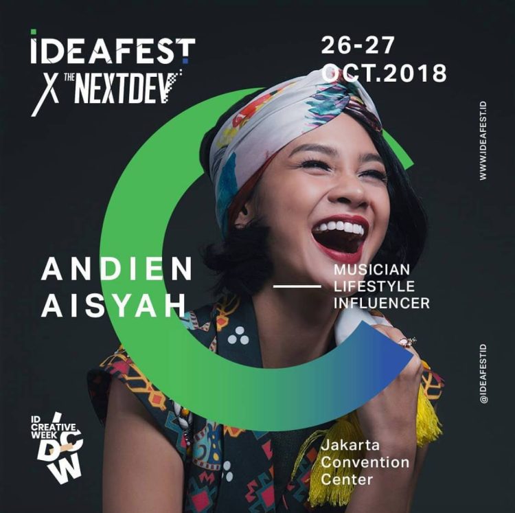 Andien Angkat Isu Disabilitas Di Ideafest 2018
