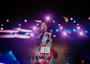 Andien Performance Di Indonesia Japan Music Festival