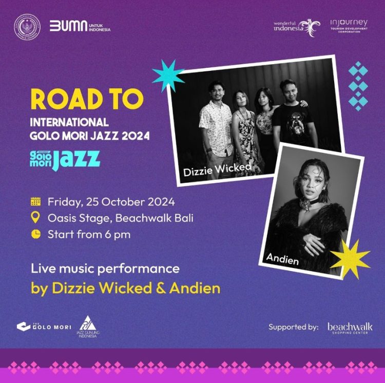 Roadshow International Golo Mori Jazz Bersama Andien