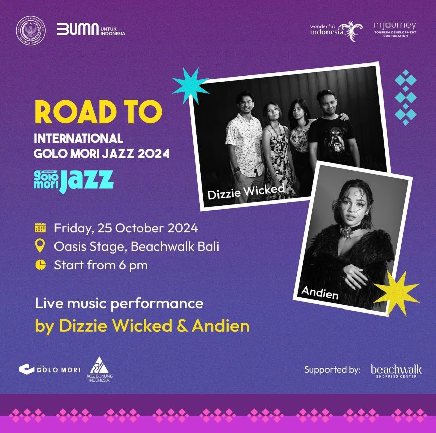Roadshow International Golo Mori Jazz Bersama Andien
