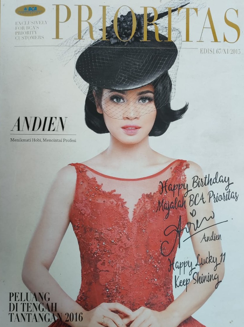 Andien Menikmati Hobi, Mencintai Profesi