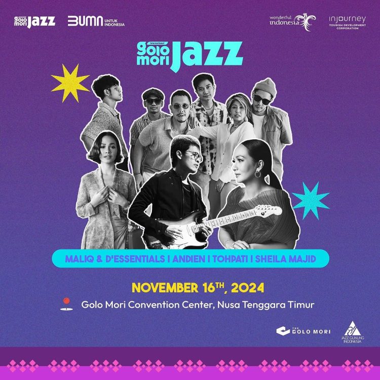 Andien Meriahkan International Golo Mori Jazz Di Bali