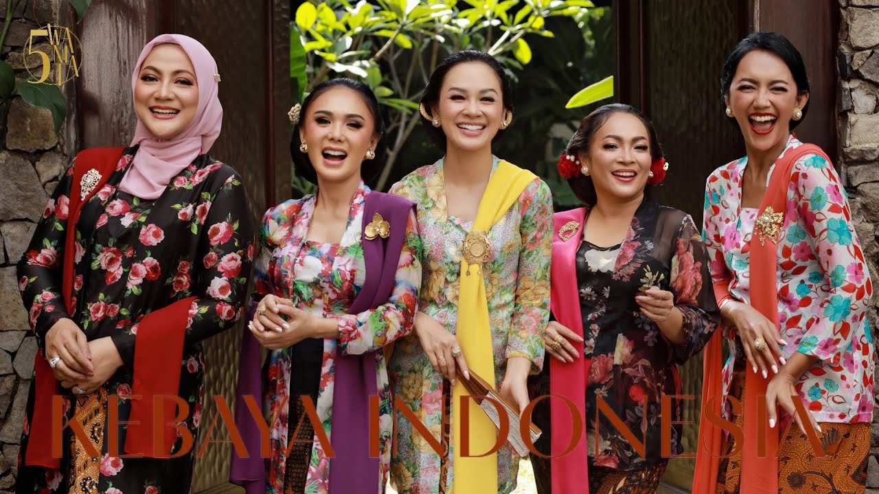 Hari Kebaya Nasional, 5 Wanita Rilis Lagu Kebaya Indonesia