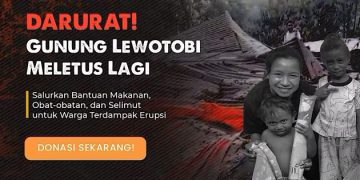 Andien membuka penggalangan dana memperkuat solidaritas kita untuk ikut menyalurkan bantuan musibah erupsi Gunung Lewotobi Laki-laki di kecamatan Wulanggitang, Flores Timur, Nusa Tenggara Timur